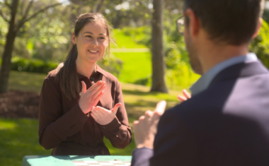 Auslan Interpreting and Live-captioning at Service NSW Centres