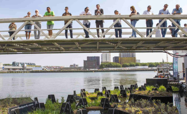 Recycled Floating Park