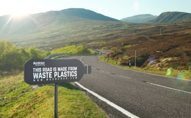 Waste Plastics Roads