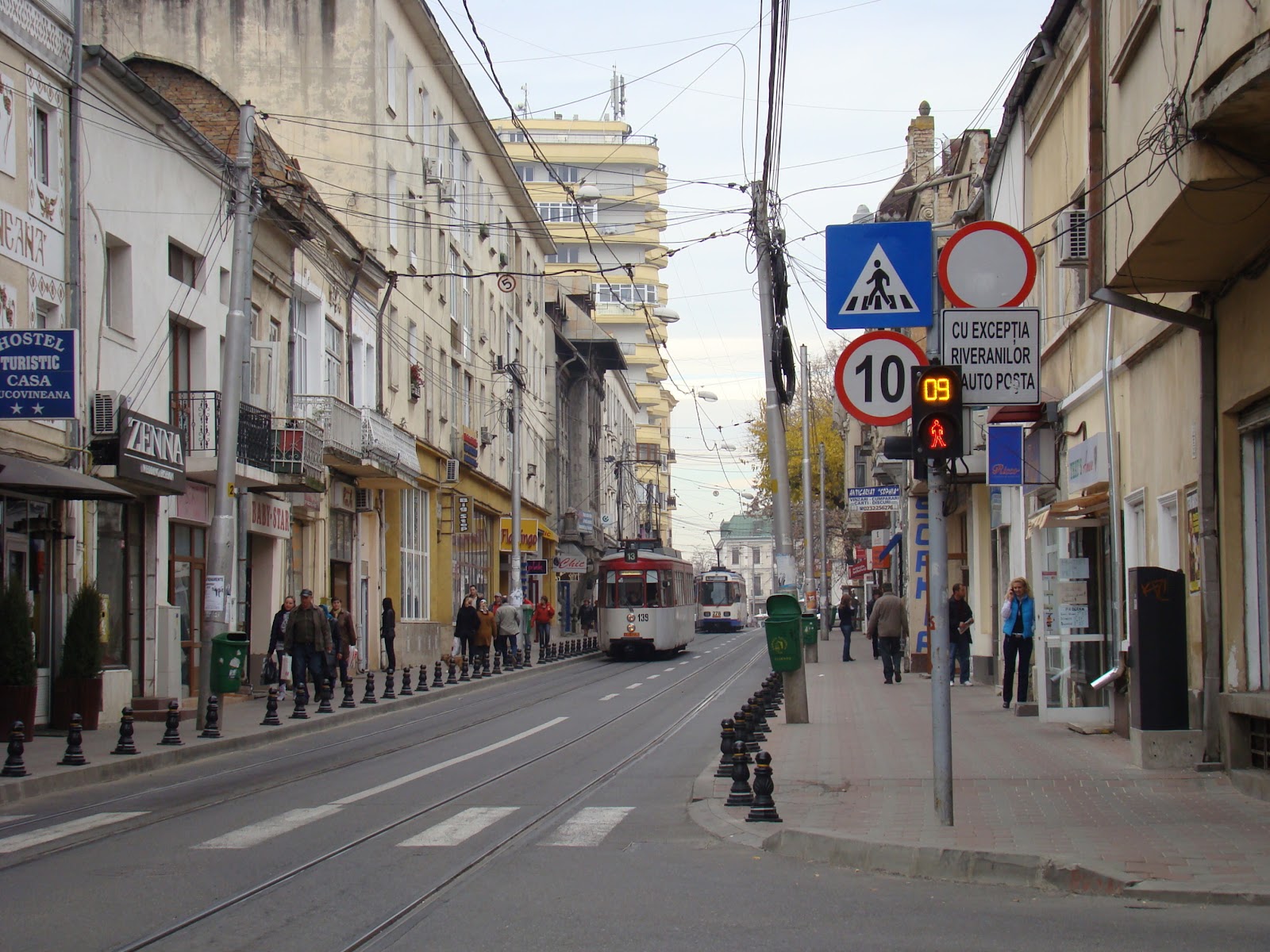 Access Control to a Historic Centre