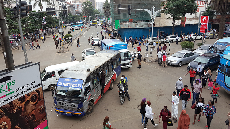 Contactless Payments Across Matatu Bus Service