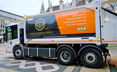 First Fully Electric Waste Truck