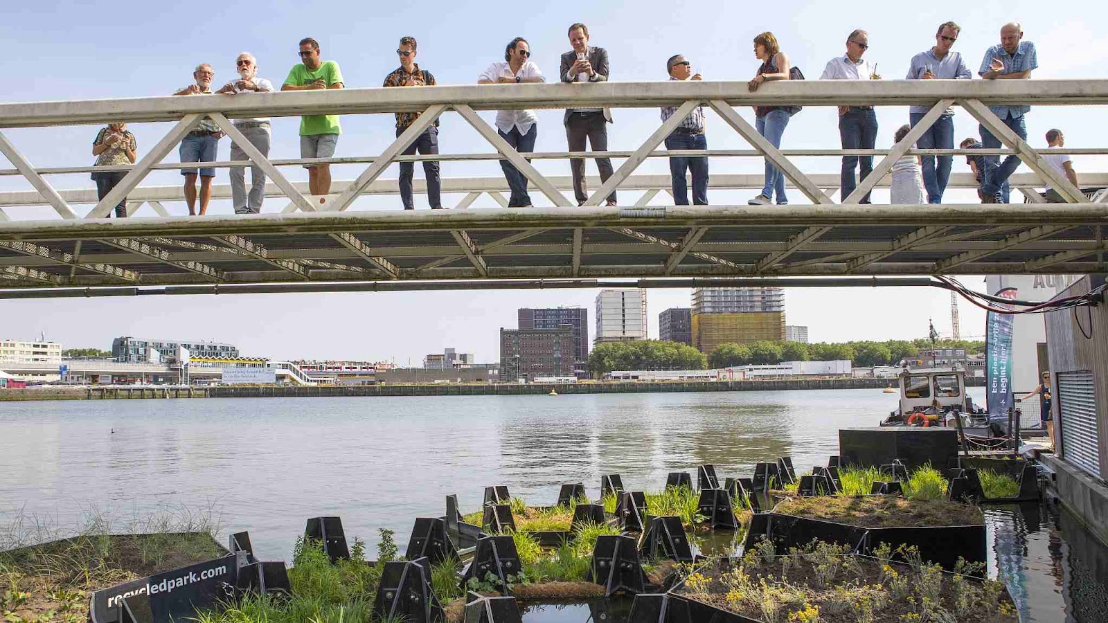Recycled Floating Park