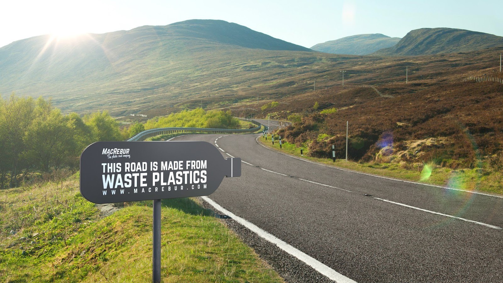 Waste Plastics Roads