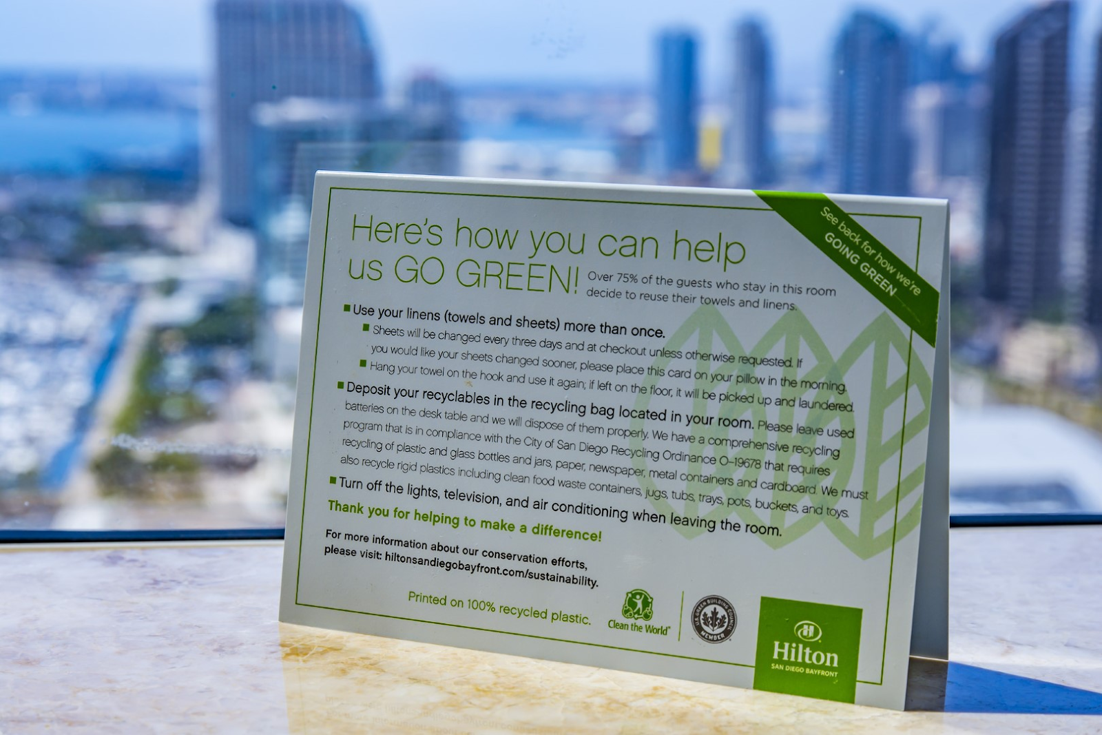 The City of San Diego Green Business Network